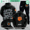 NEW Clemson Tigers Justice Inspire Change Hoodie
