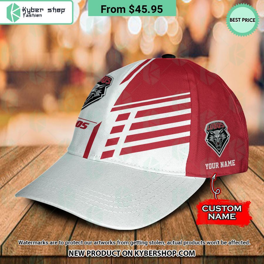 New Mexico Lobos CUSTOM Polo Shirt, Cap