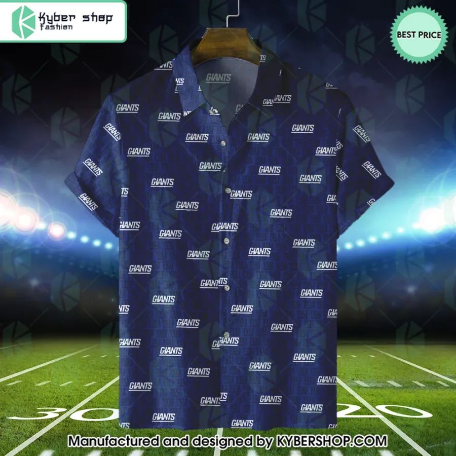 New York Giants Hawaiian Shirt