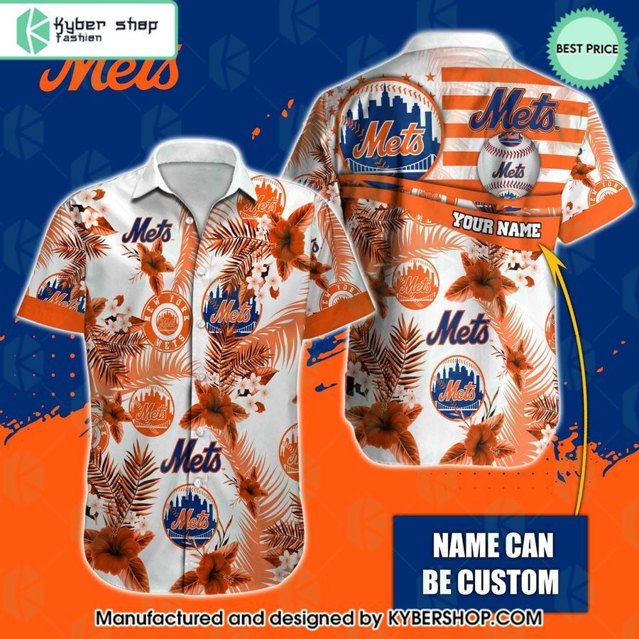 New York Mets MLB Custom Hawaiian Shirt