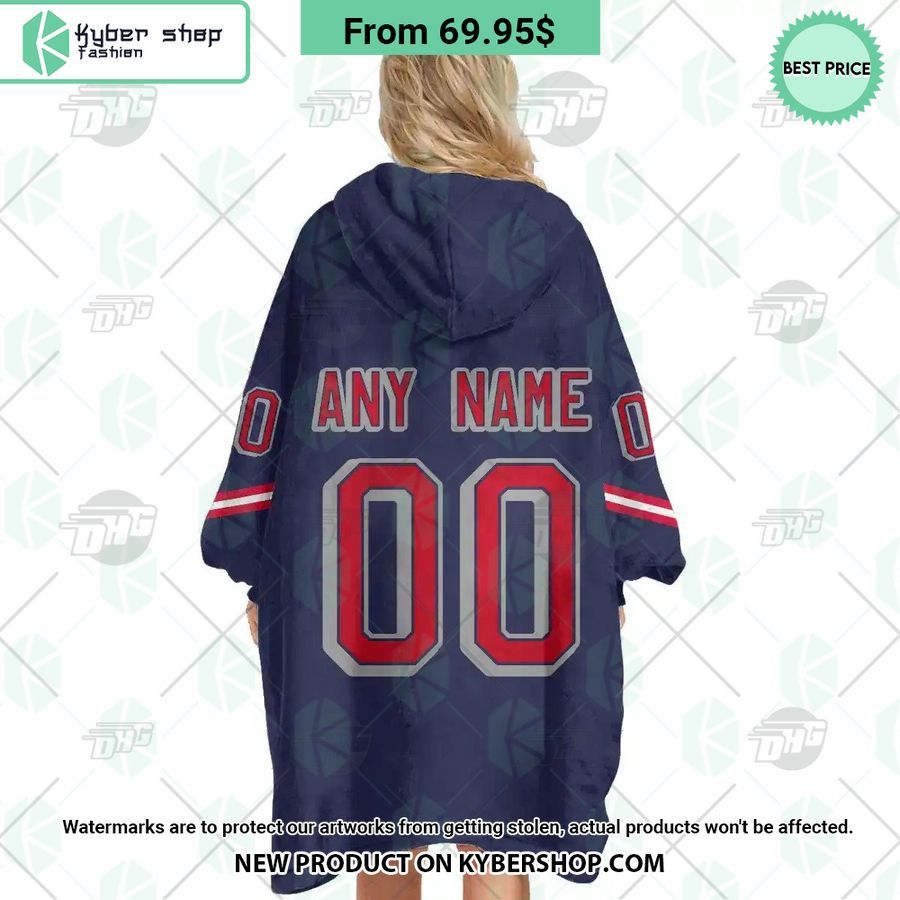 New York Rangers Hoodie Blanket