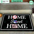 New York Rangers New York Yankees New York Giants Home Sweet Home Doormat