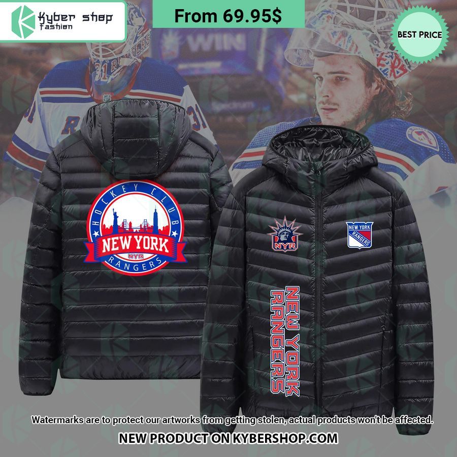 New York Rangers Sideline Down Jacket