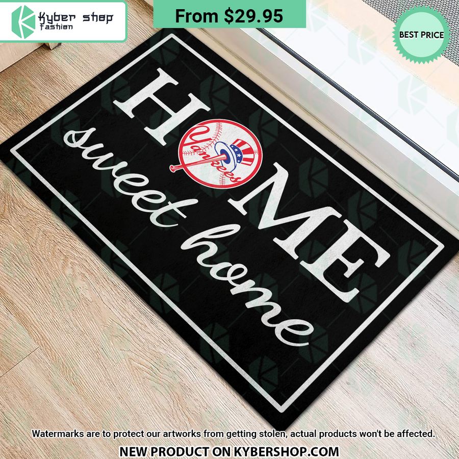 New York Yankees Home Sweet Home Doormat