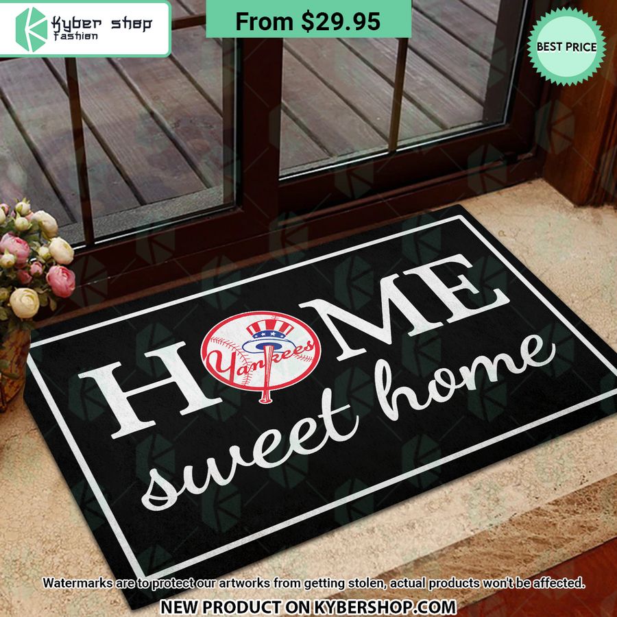 New York Yankees Home Sweet Home Doormat