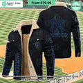 New York Yankees MLB Fleece Leather Jacket