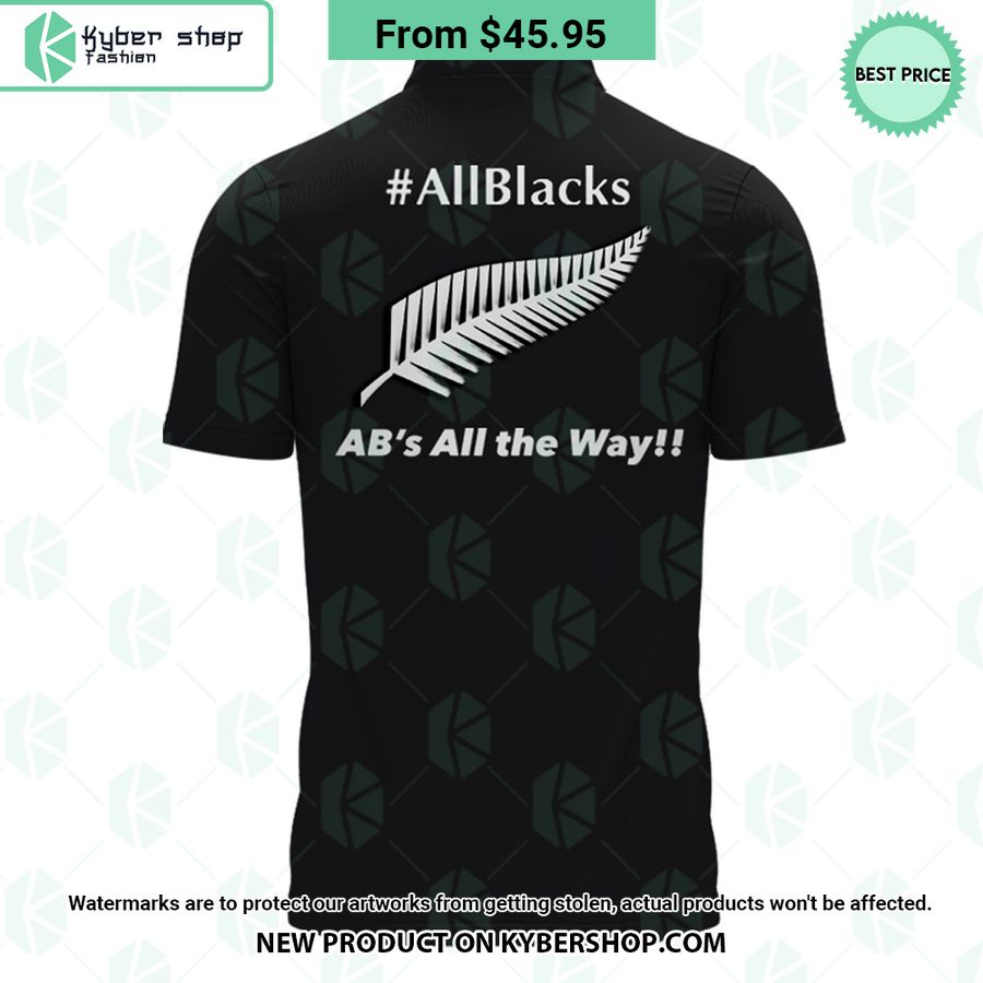 New Zealand AB’s All The Way Polo Shirt