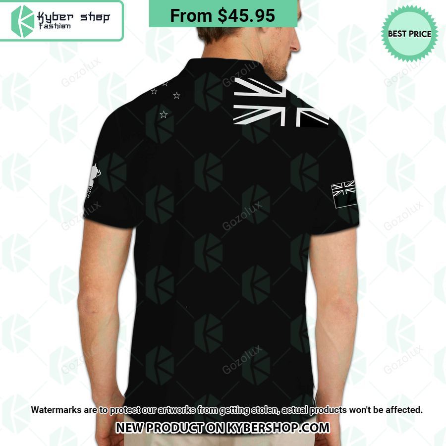 New Zealand Flag Rugby World Cup France 2023 Polo Shirt