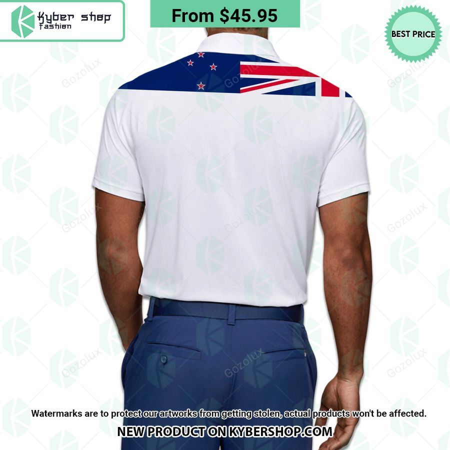 New Zealand Flag Rugby World Cup Polo Shirt