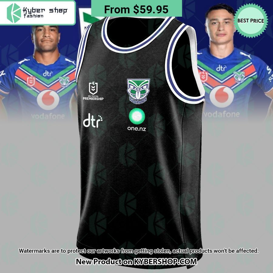 New Zealand Warriors UP THE WAHS Basketball Jersey