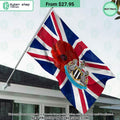Newcastle United Remembrance day Flag