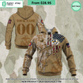 NHL Nashville Predators Marine Corps Camo CUSTOM Hoodie