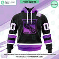 NHL New York Rangers Hockey Fights Cancer Hoodie