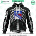 NHL New York Rangers Skeleton Costume Halloween CUSTOM Hoodie