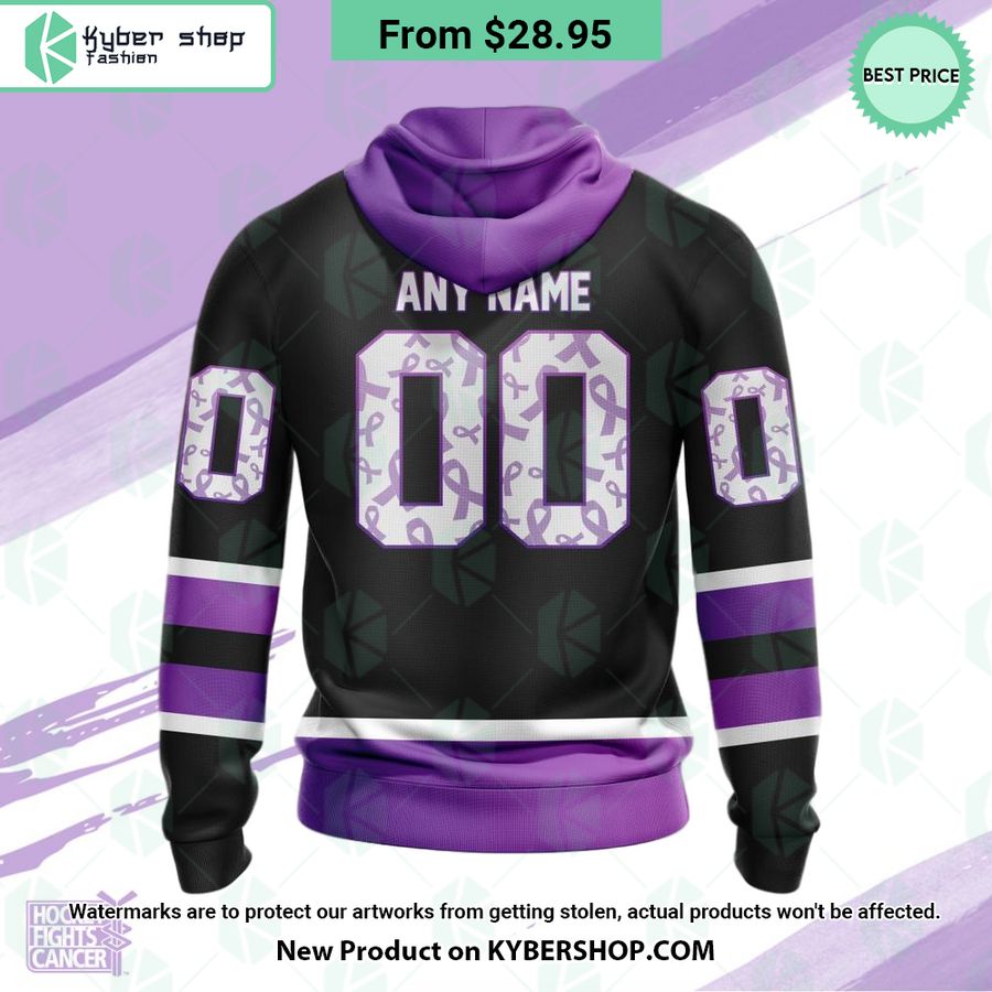 NHL St. Louis Blues Hockey Fights Cancer Hoodie