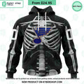 NHL St. Louis Blues Skeleton Costume Halloween CUSTOM Hoodie