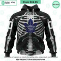 NHL Toronto Maple Leafs Skeleton Costume Halloween CUSTOM Hoodie