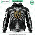 NHL Vegas Golden Knights Skeleton Costume Halloween CUSTOM Hoodie