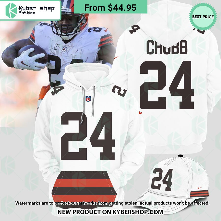Nick Chubb 24 Cleveland Browns Hoodie