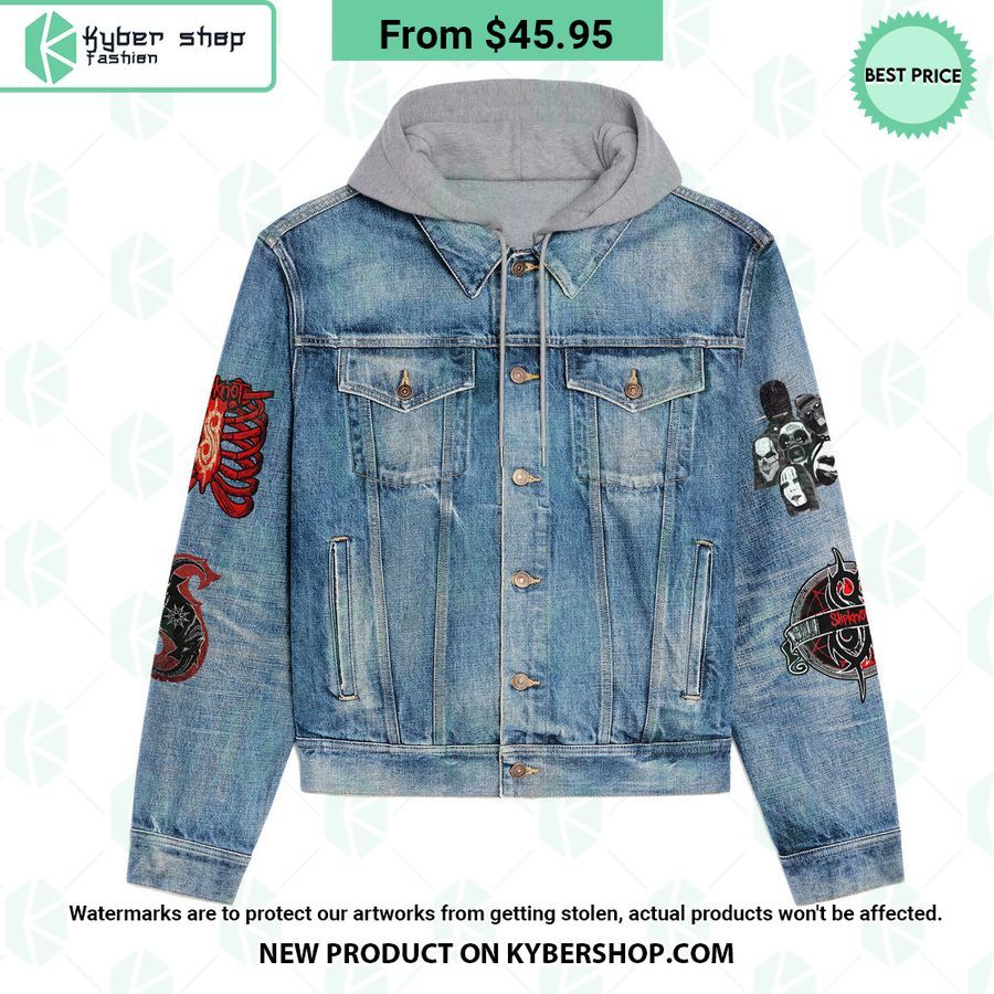 Nickelback Band Hooded Denim Jacket