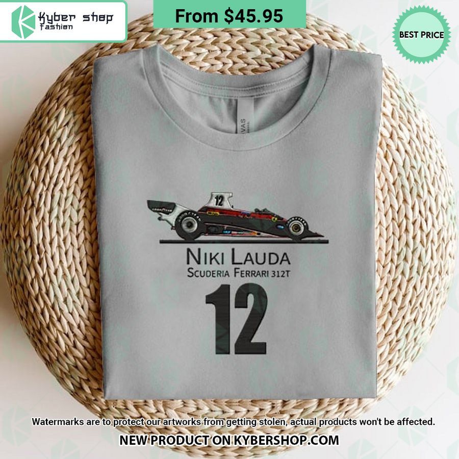 Niki Lauda Scuderia Ferrari 312T Embroidered Shirt