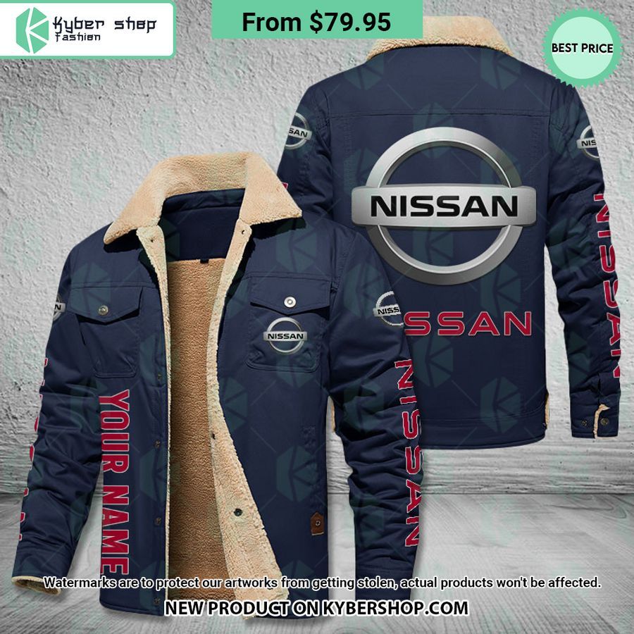 Nissan CUSTOM Fleece Leather Jacket