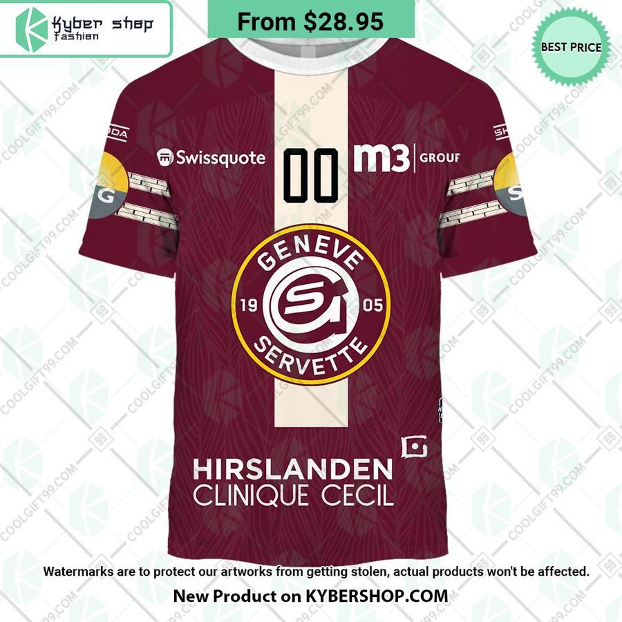 NL Hockey Geneve Servette HC Home Jersey Hoodie, Shirt