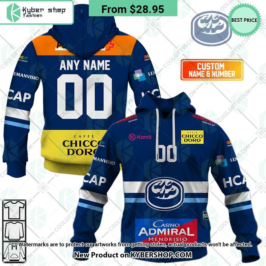 NL Hockey HC Ambri Piotta Home Jersey Hoodie, Shirt