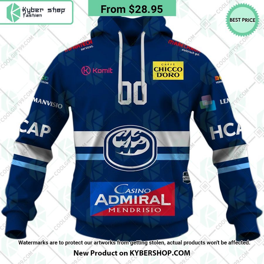 NL Hockey HC Ambri Piotta Home Jersey Hoodie, Shirt