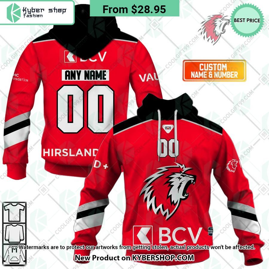 NL Hockey Lausanne HC Home Jersey Hoodie, Shirt