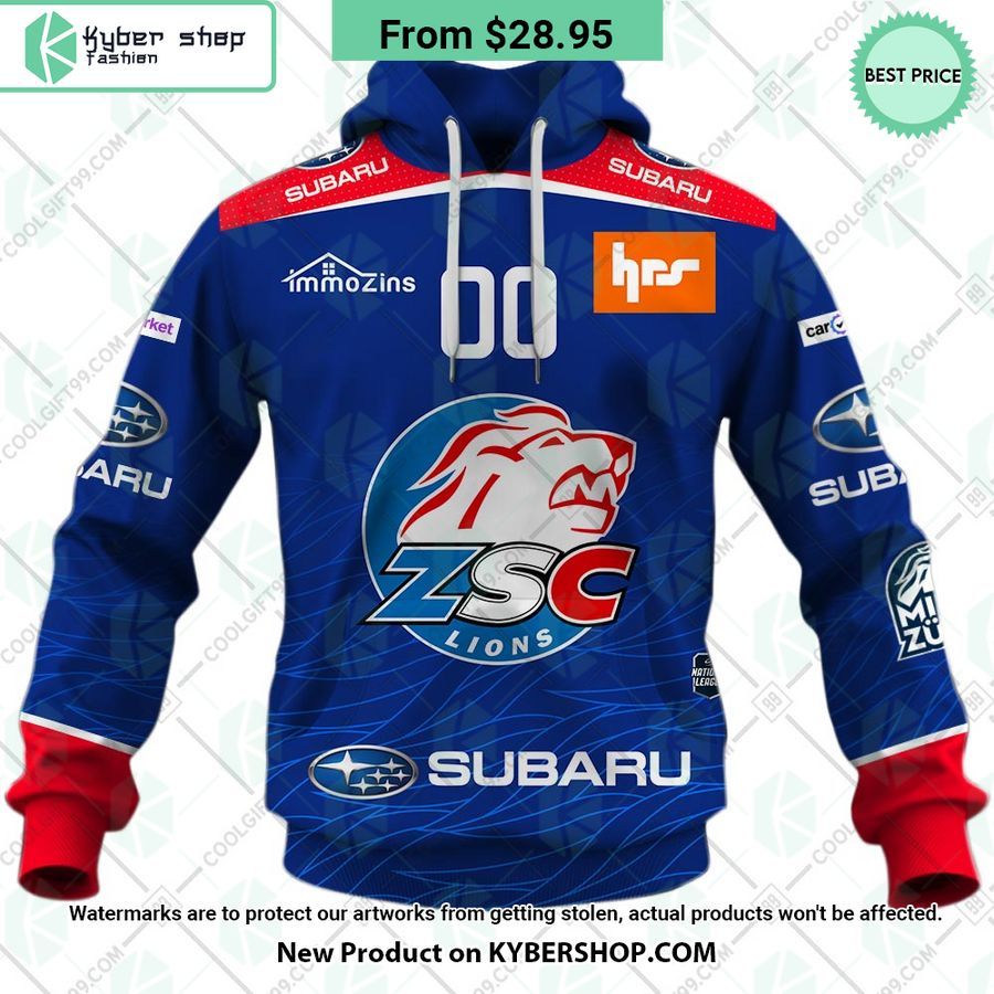 NL Hockey ZSC Lions Home Jersey Hoodie, Shirt