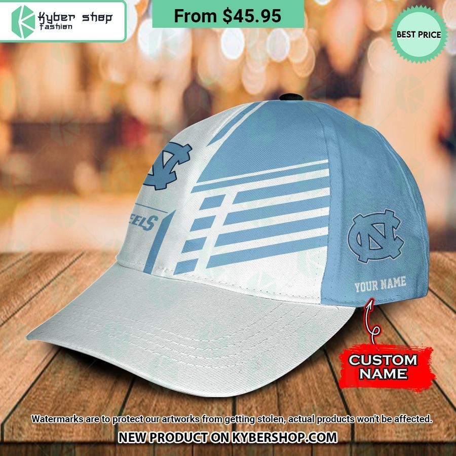North Carolina Tar Heels CUSTOM Polo Shirt, Cap