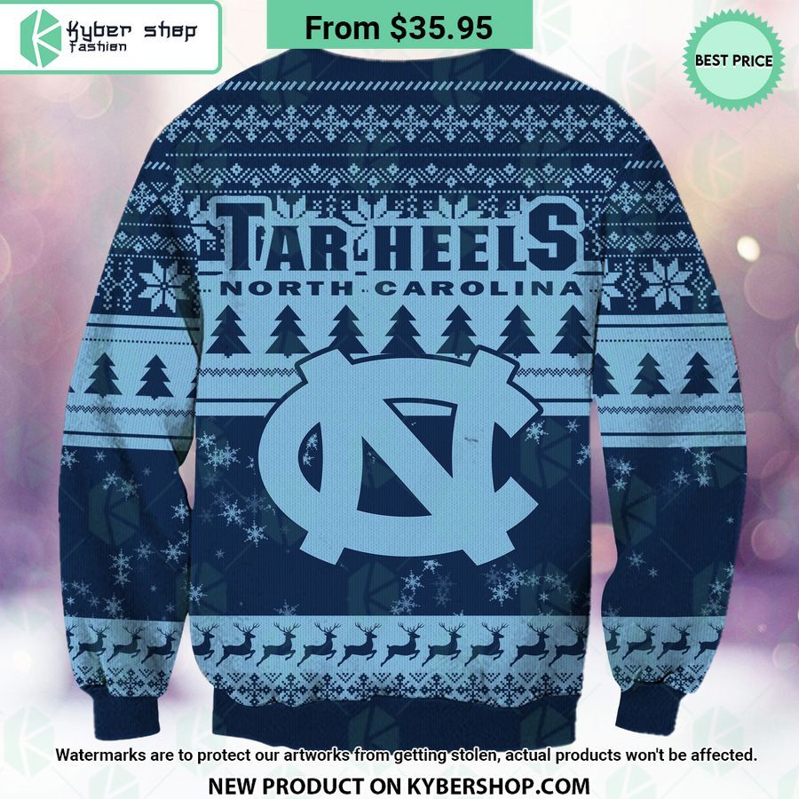 North Carolina Tar Heels Grinch Christmas Sweater