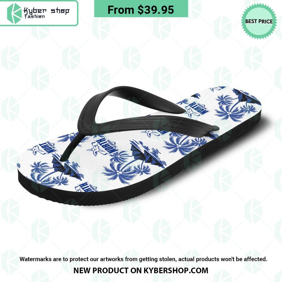 North Melbourne Football Club Flip Flop