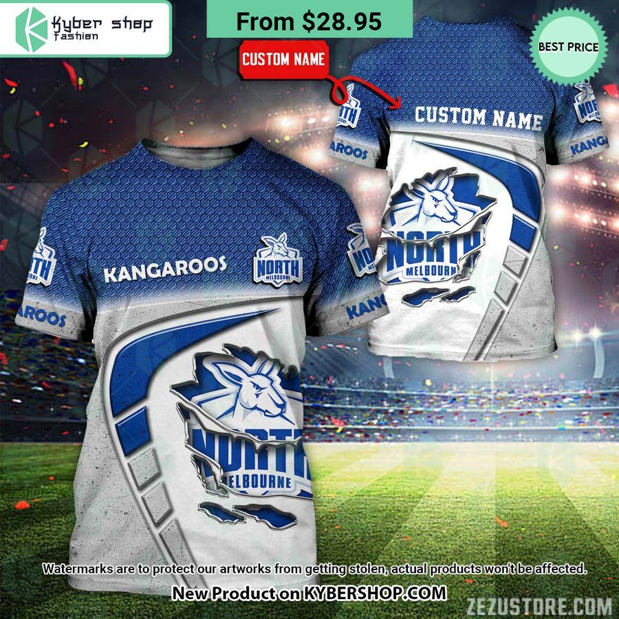 North Melbourne Kangaroos CUSTOM Hoodie