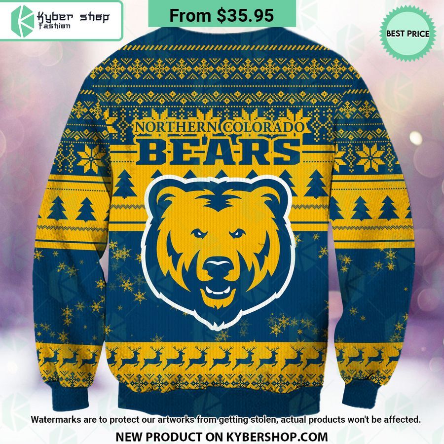 Northern Colorado Bears Grinch Christmas Sweater