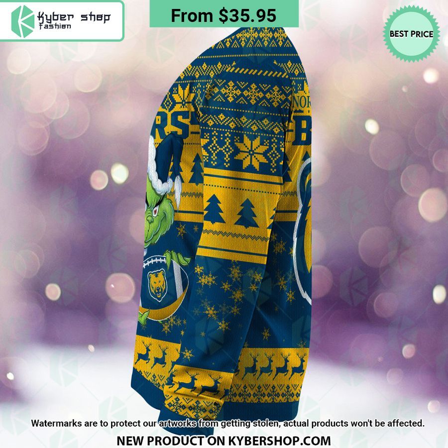 Northern Colorado Bears Grinch Christmas Sweater