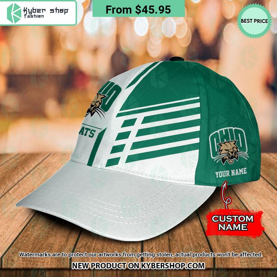 Ohio Bobcats CUSTOM Polo Shirt, Cap
