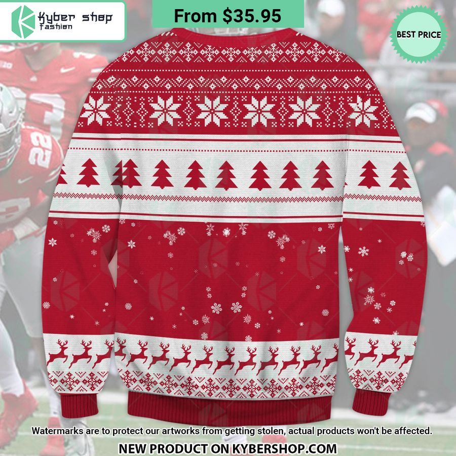 Ohio State Grinch Christmas Sweater