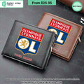 Olympique Lyonnais CUSTOM Leather Wallet