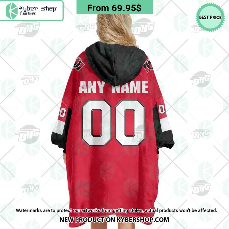 Ottawa Senators Hoodie Blanket