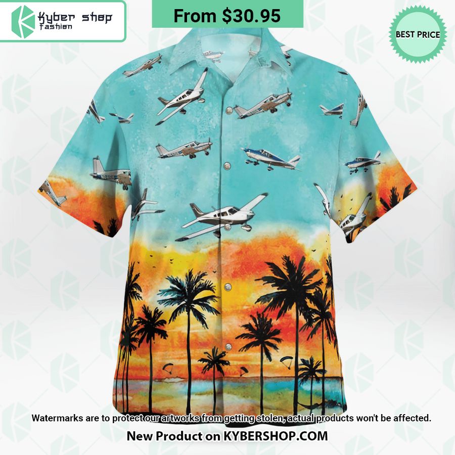 PA-28 Cherokee Hawaiian Shirt