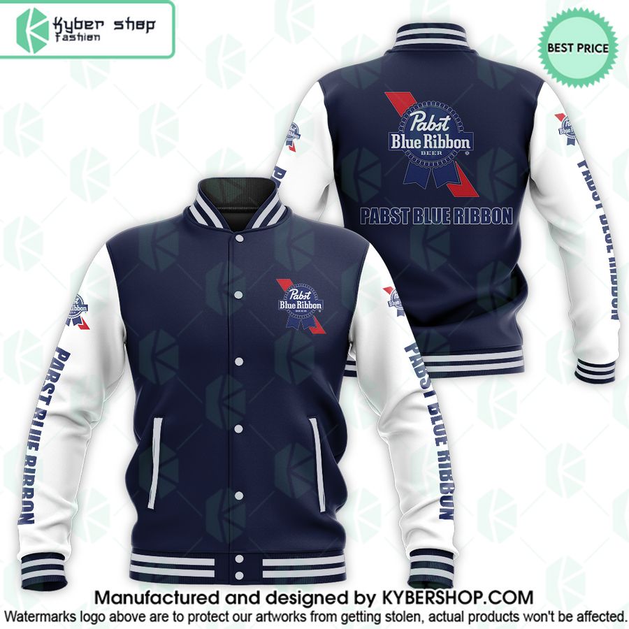 Pabst Blue Ribbon Baseball Jacket