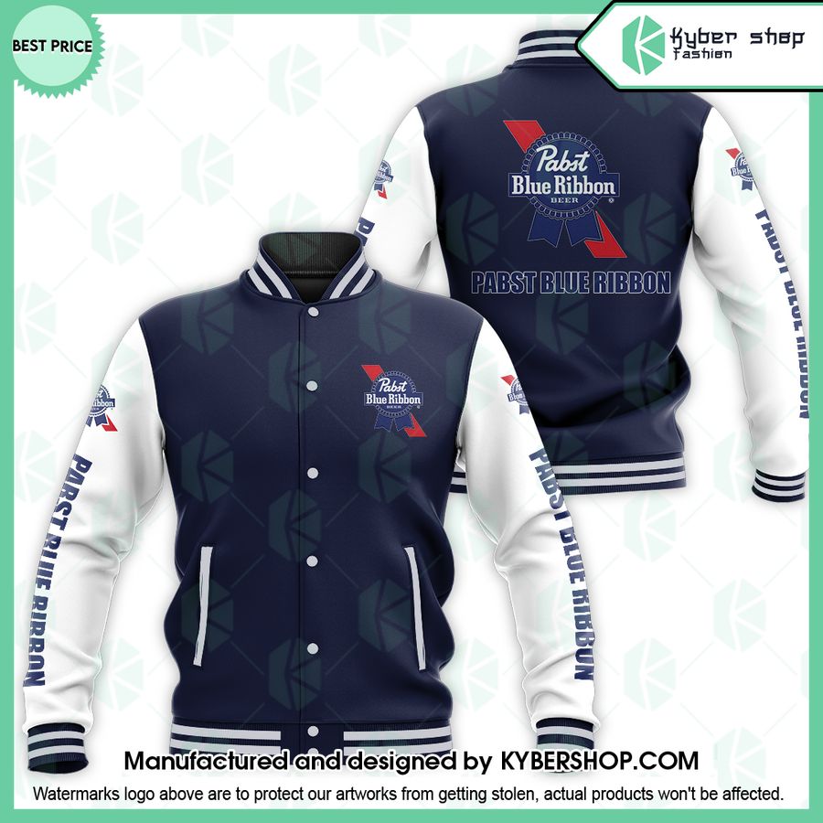 Pabst Blue Ribbon Baseball Jacket
