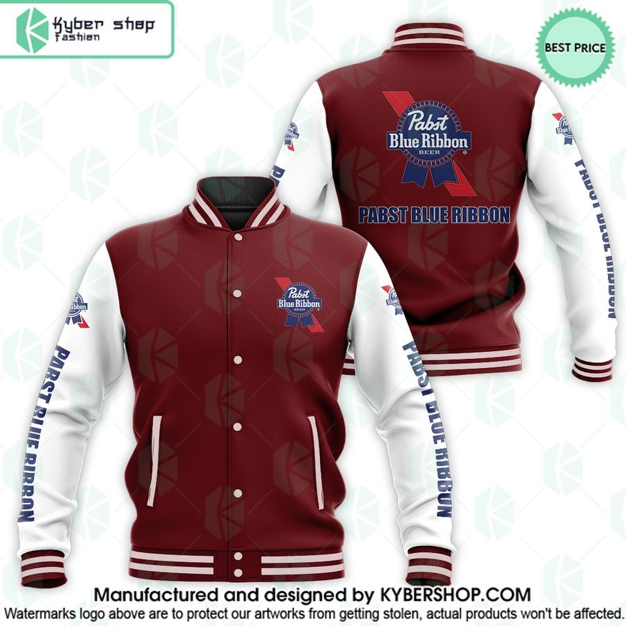 Pabst Blue Ribbon Baseball Jacket
