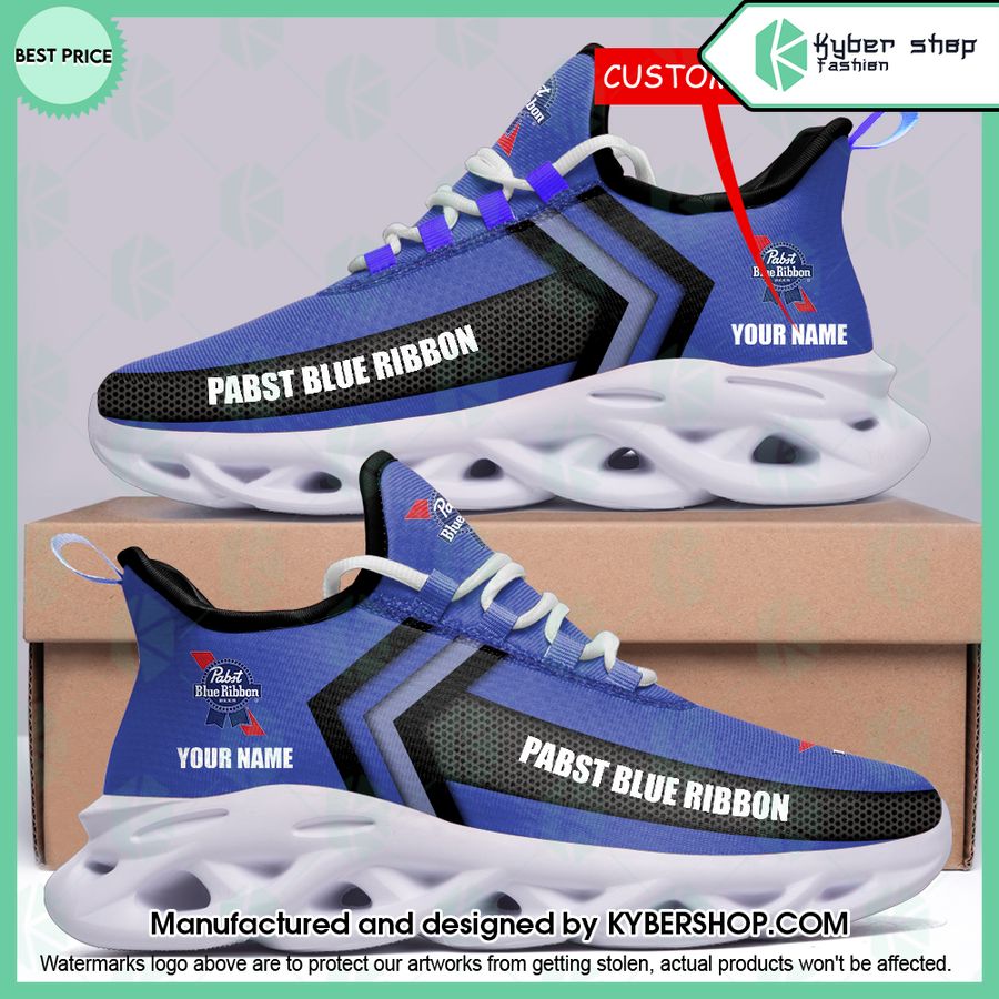 Pabst Blue Ribbon CUSTOM Max Soul Shoes