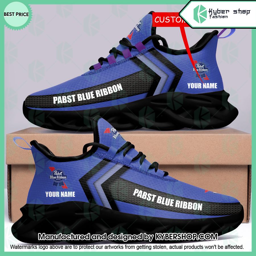 Pabst Blue Ribbon CUSTOM Max Soul Shoes