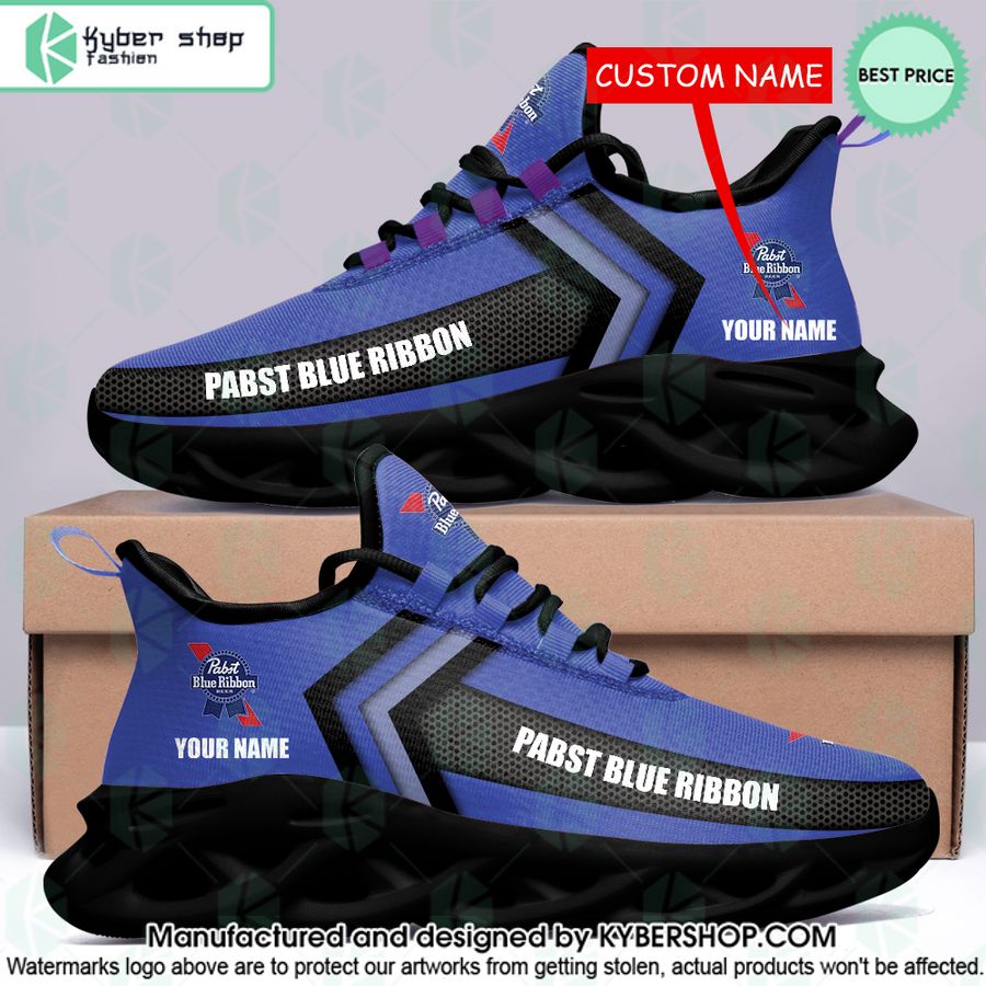 Pabst Blue Ribbon CUSTOM Max Soul Shoes