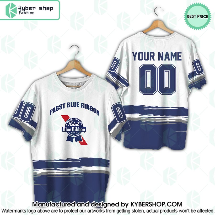 Pabst Blue Ribbon CUSTOM T Shirt