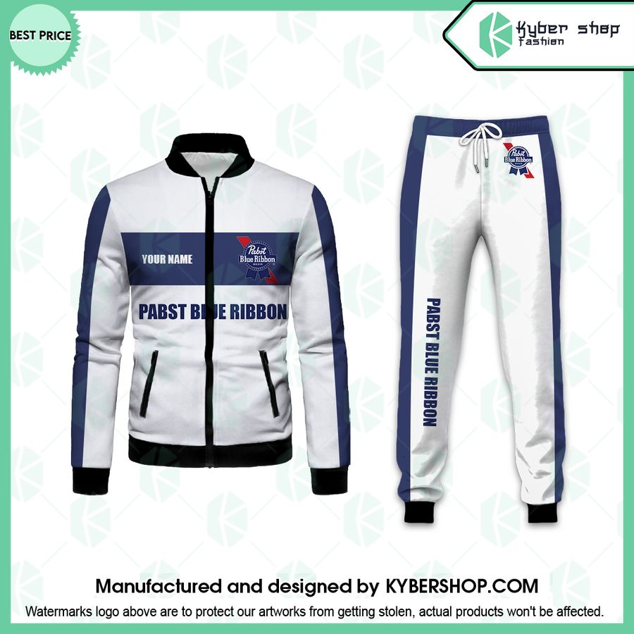 Pabst Blue Ribbon CUSTOM Tracksuit Jacket